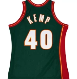 Authentic Shawn Kemp Seattle Supersonics 1995-96 Jersey