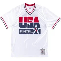 Authentic Shooting Shirt Team Usa 1992 Christian Laettner