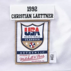 Authentic Shooting Shirt Team Usa 1992 Christian Laettner