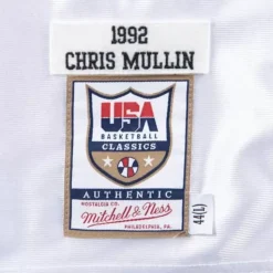 Authentic Shooting Shirt Team Usa 1992 Chris Mullin