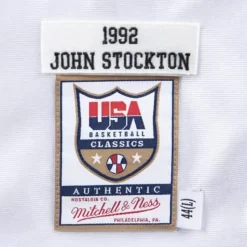 Authentic Shooting Shirt Team Usa 1992 John Stockton