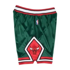 Authentic Shorts Chicago Bulls Green Week 2008-09