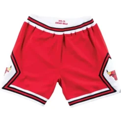 Authentic Shorts Chicago Bulls Road 1975-76