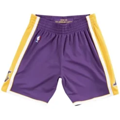 Authentic Shorts Los Angeles Lakers Road 2008-09