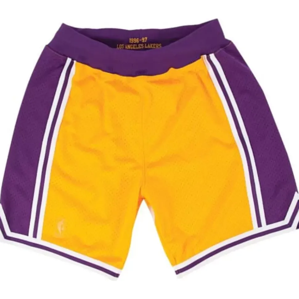 Authentic Shorts Los Angeles Lakers Home 1996-97