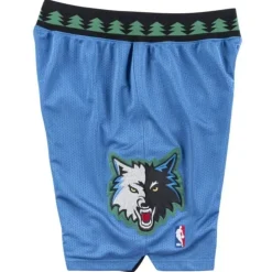 Authentic Shorts Minnesota Timberwolves Road 2003-04
