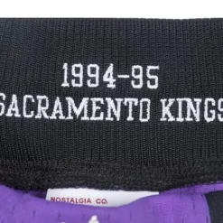 Authentic Shorts Sacramento Kings 1994-95
