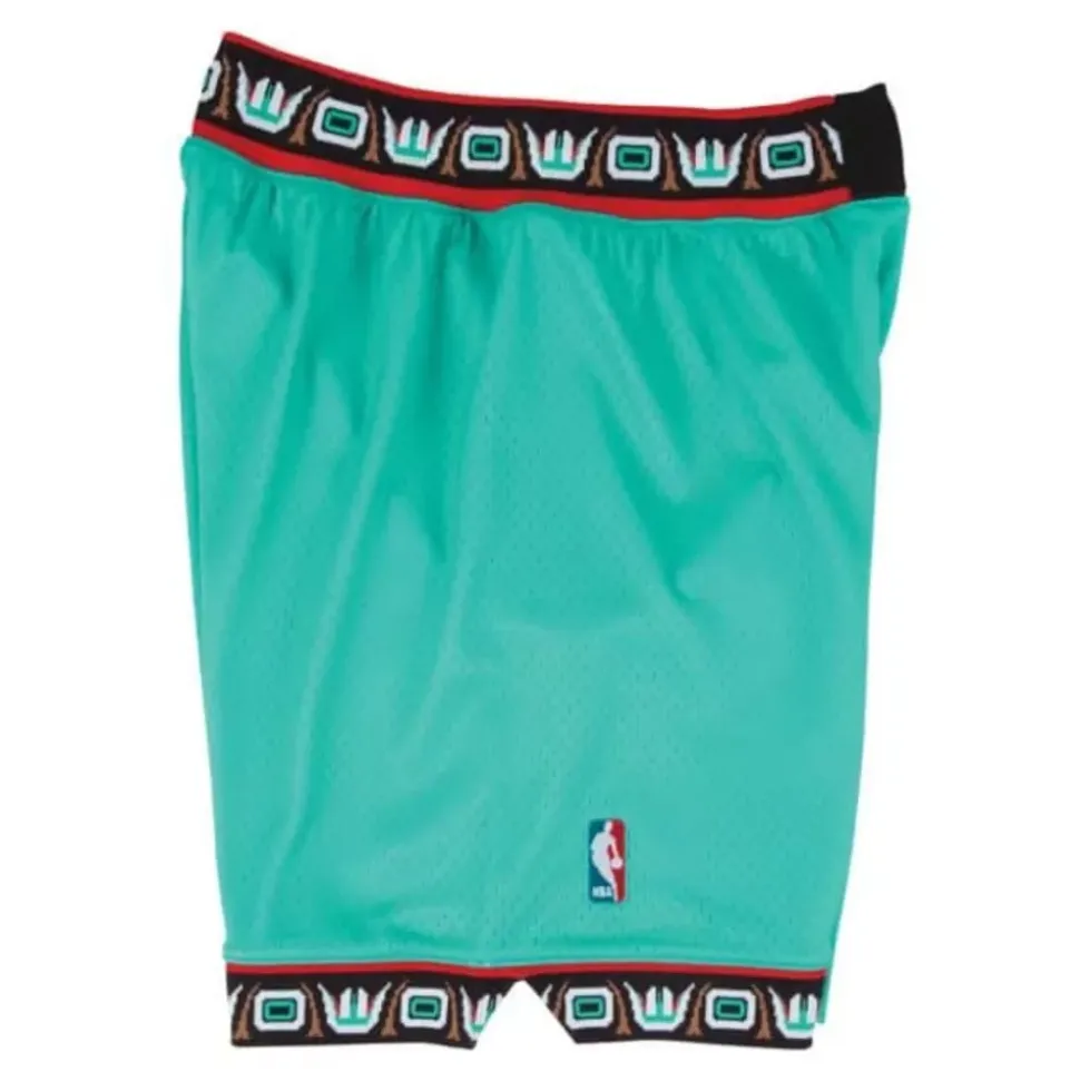Authentic Shorts Vancouver Grizzlies Road 1995-96