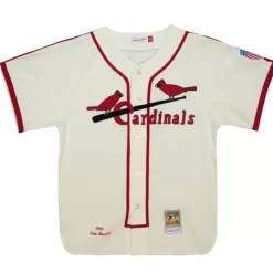 Authentic Stan Musial St. Louis Cardinals Home 1944 Jersey