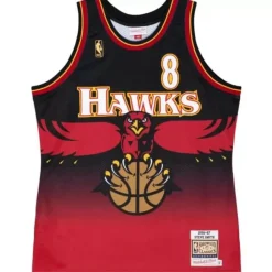 Authentic Steve Smith Atlanta Hawks 1996-97 Jersey