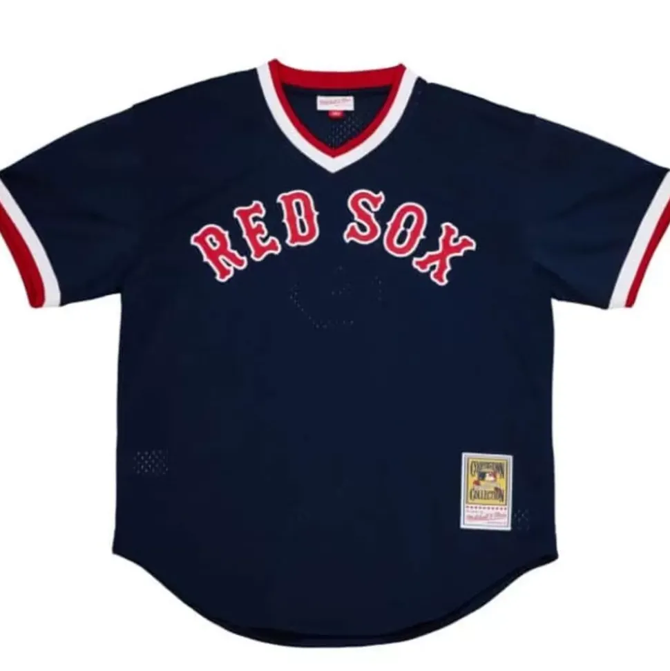 Authentic Ted Williams Boston Red Sox 1990 Pullover Jersey