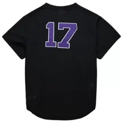 Authentic Todd Helton Colorado Rockies 1998 Pullover Jersey