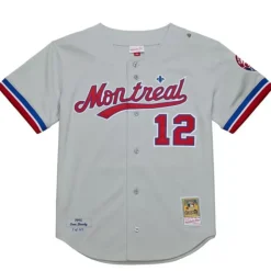 Authentic Tom Brady Montreal Expos Road 1995 Jersey