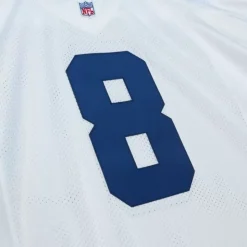 Authentic Troy Aikman Dallas Cowboys White 2000 Jersey
