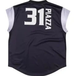 Authentic Turn Ahead The Clock Jersey New York Mets 1999 Mike Piazza