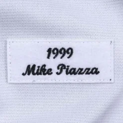 Authentic Turn Ahead The Clock Jersey New York Mets 1999 Mike Piazza
