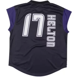 Authentic Turn Ahead The Clock Jersey Colorado Rockies 1999 Todd Helton