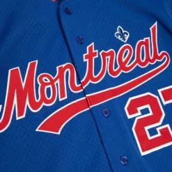 Authentic Vladimir Guerrero Montreal Expos 1997 Bp Button Front Jersey