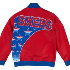 Authentic Warm Up Jacket Philadelphia 76Ers 1993-94