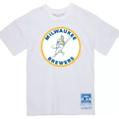 Basic Logo 1 Tee Milwaukee Brewers