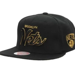 Bhm Script Snapback Brooklyn Nets