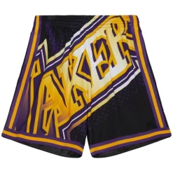 Big Face 7.0 Fashion Shorts Los Angeles Lakers
