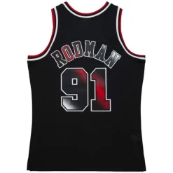 Big Face 7.0 Swingman Jersey Chicago Bulls 1997-98 Dennis Rodman