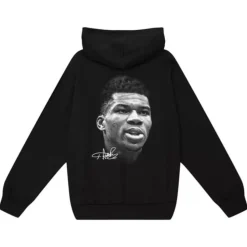 Big Face B/W Pullover Players Association - Nba Giannis Antetokounmpo