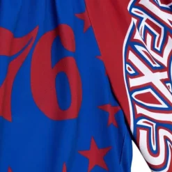 Big Face Fashion Shorts 5.0 Philadelphia 76Ers