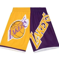 Big Face Fashion Shorts 5.0 Los Angeles Lakers