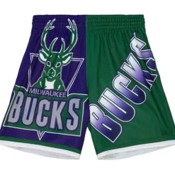 Big Face Fashion Shorts 5.0 Milwaukee Bucks