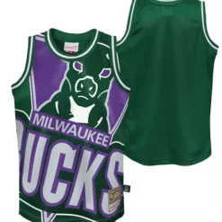 Big Face Jersey Milwaukee Bucks
