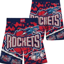 Big Face Jumbotron Mesh Shorts Houston Rockets