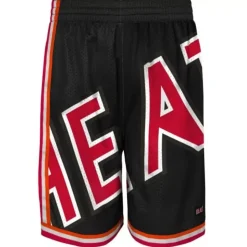 Big Face Shorts Miami Heat
