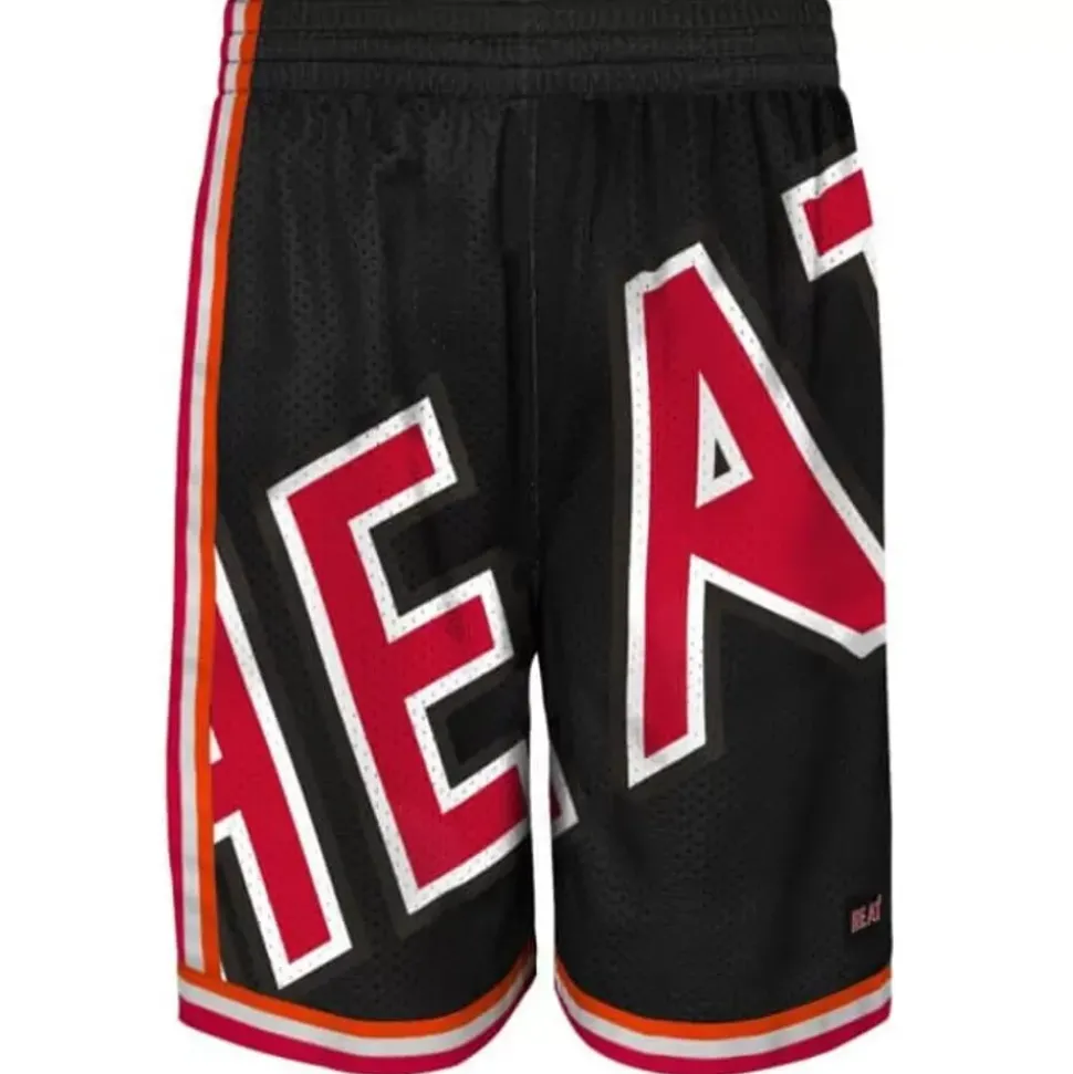 Big Face Shorts Miami Heat