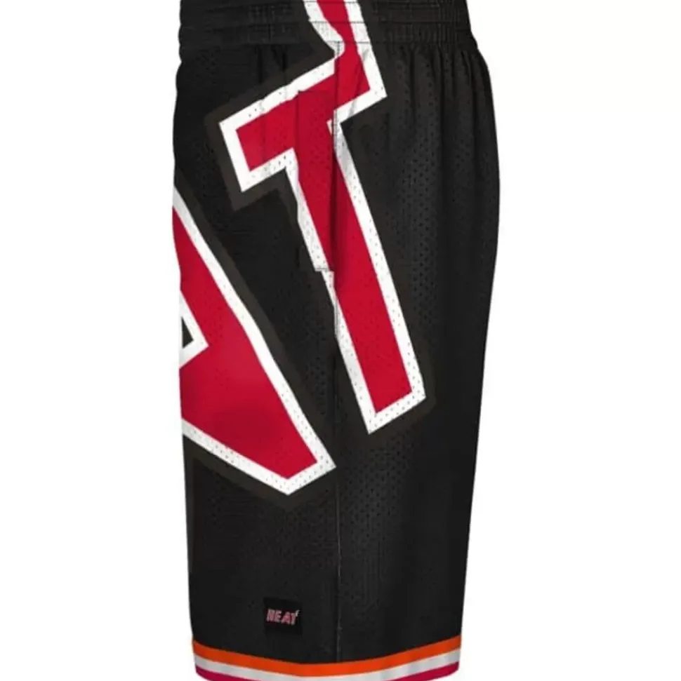 Big Face Shorts Miami Heat