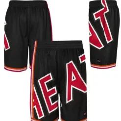 Big Face Shorts Miami Heat