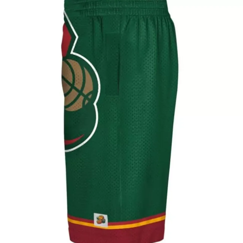 Big Face Shorts Seattle Supersonics