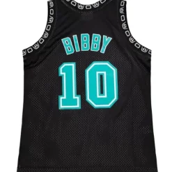 Black Team Color Swingman Mike Bibby Vancouver Grizzlies 1998-99 Jersey