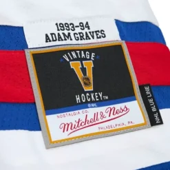 Blue Line Adam Graves New York Rangers 1993 Jersey