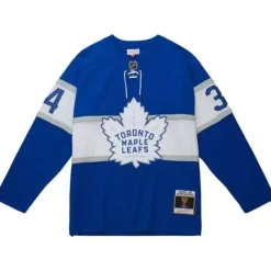 Blue Line Auston Matthews Toronto Maple Leafs 2017 Jersey