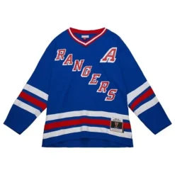 Blue Line Brian Leetch New York Rangers 1993 Jersey