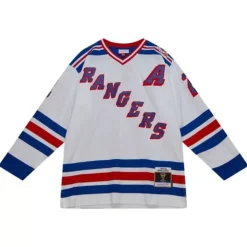 Blue Line Brian Leetch New York Rangers 1993 Jersey