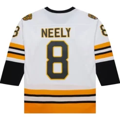 Blue Line Cam Neely Boston Bruins White 1993 Jersey