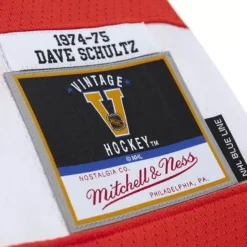 Blue Line Dave Schultz Philadelphia Flyers 1974 Jersey