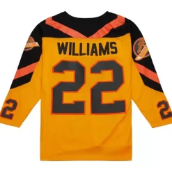 Blue Line Dave Williams Vancouver Canucks Yellow 1981 Jersey
