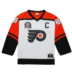 Blue Line Eric Lindros Philadelphia Flyers White 1996 Jersey