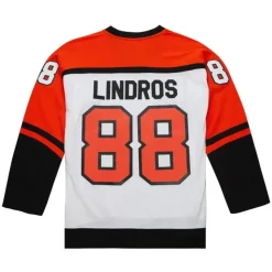 Blue Line Eric Lindros Philadelphia Flyers White 1996 Jersey