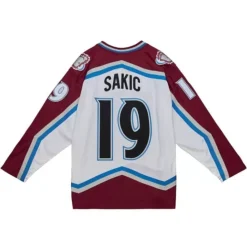 Blue Line Joe Sakic Colorado Avalanche 2000 Jersey