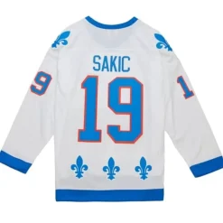 Blue Line Joe Sakic Quebec Nordiques 1994 Jersey